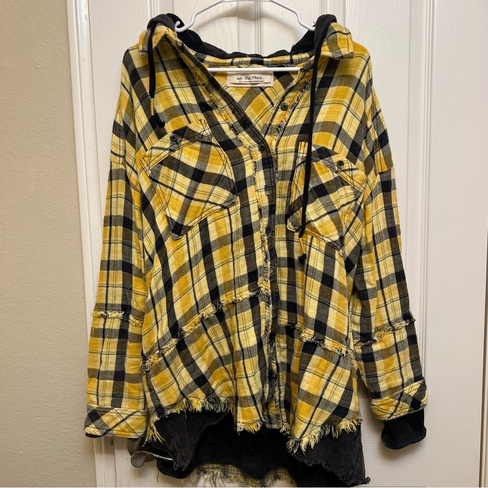 We the free flannel jacket